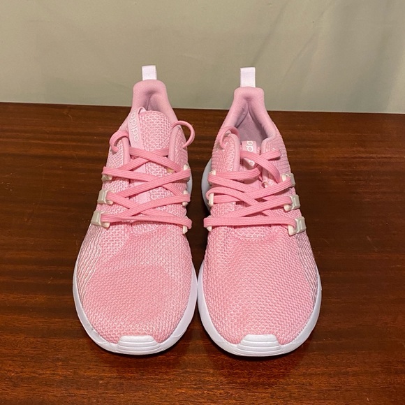 Adidas Questar Flow K Pink  running shoes Women’s size 7 - Picture 3 of 6